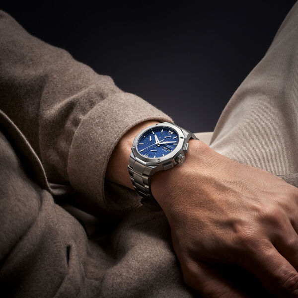 Riviera 41 mm chronographe automatique en acier inoxydable